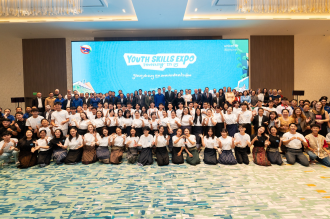 Youth Skills Expo puts young people at the heart of Laos’ LDC Graduation